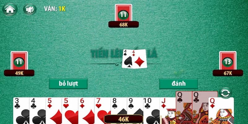 Luật chơi game tiến lên đếm lá cơ bản tại Wi88